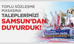 8.⁠ ⁠Dönem Toplu Sözleşme Taleplerimizi Samsun’da Duyurduk