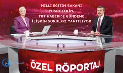Yusuf Tekin, TRT Haber'de gündeme ilişkin soruları yanıtlıyor