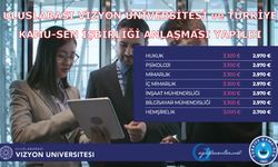 Kamu Sen ve Uluslararası Vizyon Üniversitesi arasında anlaşma