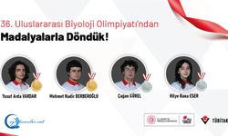 36. Uluslararası Biyoloji Olimpiyatı’ndan Madalyalarla Dönüyoruz!
