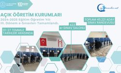 Açık Öğretim Okulları III. Dönem E-Sınavları Tamamlandı