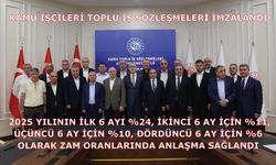 Kamu İşçileri Toplu İş Sözleşmeleri İmzalandı