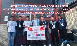 Motorlu Araçlar Teknolojisi alanından 6 öğrencimiz Almanya'da Stajda