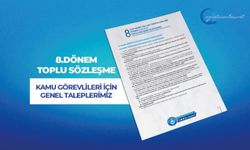 8. Dönem Toplu Sözleşme Tüm Hizmet Kollarına İlişkin Taleplerimiz