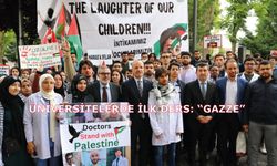 Üniversitelerde ilk ders: “Gazze”