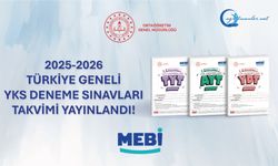Türkiye Geneli MEBİ 2025-2026 Eğitim Öğretim Yılı YKS Denemeleri Başlıyor