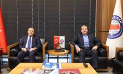 Afyon Kocatepe Üniversitesi Rektörü Prof. Dr. Mehmet Karakaş ziyareti