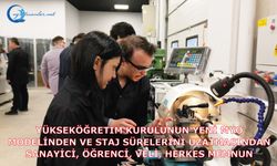 Yükseköğretim Kurulunun yeni MYO Modelinden Ve Staj Sürelerini Uzatmasından Sanayici, Öğrenci, Veli, Herkes Memnun