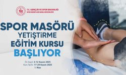 Spor Masörü Yetiştirme Eğitim Kursları başlıyor