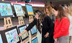 Balıkların Evi" Ulusal Özel Eğitim Resim Yarışması Sergisi