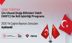 2566–Çin Ulusal Doğa Bilimleri Vakfı (NSFC) ile İkili İşbirliği Programı 2025 Yılı Çağrısı Başvuru Sonuçları Açıklandı!