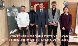 Kontenjan mağduriyeti yaşayan öğretmenlerimize ek atama verilmelidir