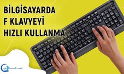 Bilgisayarda F Klavyeyi Hızlı Kullanma
