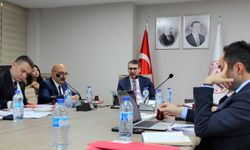 Ortak çalıșmaları değerlendirmek üzere daire başkanlarıyla toplantı