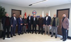 ANFİDAP heyeti, Ali Yalçın’ı ziyaret etti.