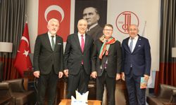 Türk Dil Kurumu Başkanı Prof. Dr. Osman MERT’i makamında ziyaret