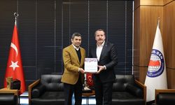 Ufka Yolculuk Bilgi ve Kültür Yarışması Başkanı Av. Hayrettin Küçüksoy ziyareti