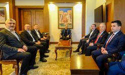 Ali Yalçın, Burdur Valisi Sayın Tülay Baydar Bilgihan’ı makamında ziyaret etti