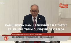 Mustafa Kalaycı, Kamu Sen'in kamu personeli ile ilgili taleplerini gündeme getirdi