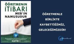 Öğretmenle Birlikte Kaybettiğimiz, Geleceğimizdir!