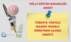 Türkiye Yüzyılı Maarif Modeli Öğretmen Algısı Anketi
