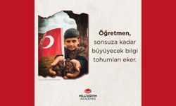 Öğretmen, sonsuza kadar büyüyecek bilgi tohumları eker
