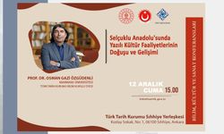Bilim, Kültür ve Sanat Konferansları’nın Konuğu Prof. Dr. Osman Gazi Özgüdenli