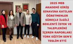 Öğretmenler Süreçle ilgili beklenti istek ve taleplerini içeren raporları teslim etti