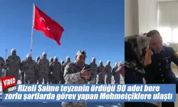 Bir annenin ilmeği, Mehmetçiğin yüreğine dokundu…