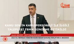 Semih Işıkver, Kamu Sen'in kamu personeli ile ilgili taleplerini gündeme getirdi