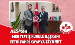 Milli Eğitim Bakanlığı Teftiş Kurulu Başkanı Sayın Fethi Fahri KAYA'yı makamında ziyaret