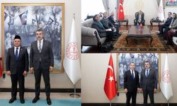 Yusuf Tekin; Yeni Zelanda, Endonezya ve Özbekistan'ın Ankara Büyükelçilerini kabul etti