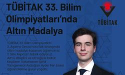 Taha Sıtkı AKPINAR TÜBİTAK Bilim Olimpiyatlarında ALTIN MADALYA kazandı