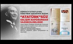 “Atatürk”süz Gelişim Raporundan Vazgeçilmelidir!