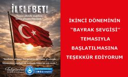 Bayrak, istiklaldir. Bayrak, istikbaldir. Bayrak, vatandır