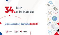 34. Bilim Olimpiyatları Birinci Aşama Sınavı Başvuruları Başladı!
