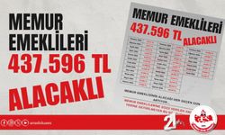 Memur Emeklileri 437.596 TL Alacaklı