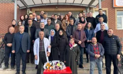 42 yıllık meslek hayatına  törenle veda etti