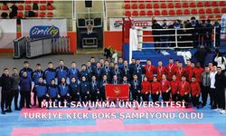 Milli Savunma Üniversitesi, Türkiye Kick Boks Şampiyonu Oldu