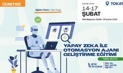 Tokat Yapay Zeka İle Otomasyon Ajanı Geliştirme Eğitimi