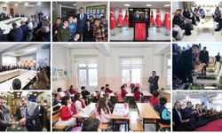 Yusuf Tekin, Şanlıurfa programı kapsamında okulları ziyaret etti