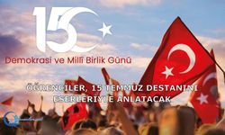Öğrenciler, 15 Temmuz Destanını Eserleriyle Anlatacak