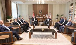 Kuzey Kıbrıs Türk Cumhuriyeti (KKTC) Cumhurbaşkanı Tufan Erhürman’ı ziyaret