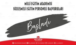 Millî Eğitim Akademisi Sözleşmeli Eğitim Personeli Başvuruları Başladı