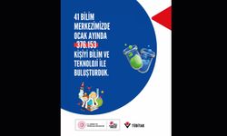 Ocak ayında da bilimin adresi bilim merkezlerimiz oldu!