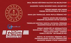 Eğitim Bilimleri Araştırma Sonuçları 8