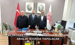 Görevde Yükselme ve Ünvan Değişikliği Sınavı, Açıköğretim Fakültesi tarafından Aralık ayında yapılacak