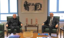 TÜRK-İŞ Genel Başkan Yardımcısı ve Koop-İş Genel Başkanı Sayın Eyüp Alemdar ziyareti