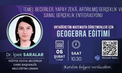 Geogebra Eğitimi Temel Beceriler, Yapay Zekâ, Artırılmış Gerçeklik ve Sanal Gerçeklik