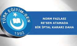 Norm Fazlası Re’sen Atamada Bir İptal Kararı Daha